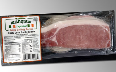 Irish Back Bacon 8 Ozs Imported Irish Back Bacon 8 Ozs Imported